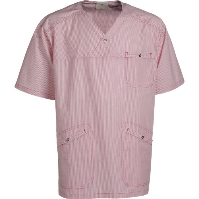 Nybo Pink Stribet Unisex Fresh Busseronne, justerbar resår, slitstark