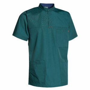 Nybo Mörkgrön Unisex Flair Tunika, stretchbar rygg med justering