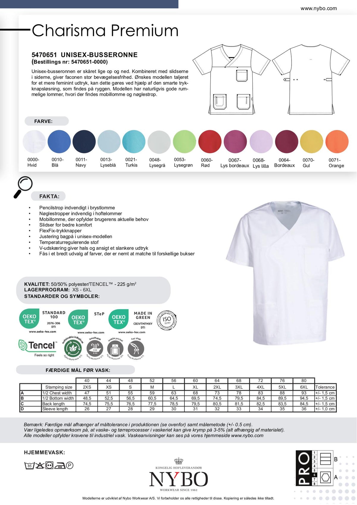 Nybo Vit Unisex Charisma Premium Bussarong