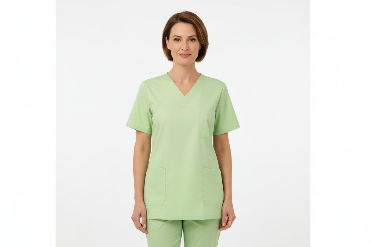 Nybo ljusgrön unisex Charisma Premium-tunika, temperaturreglerande, slitstark, komfort
