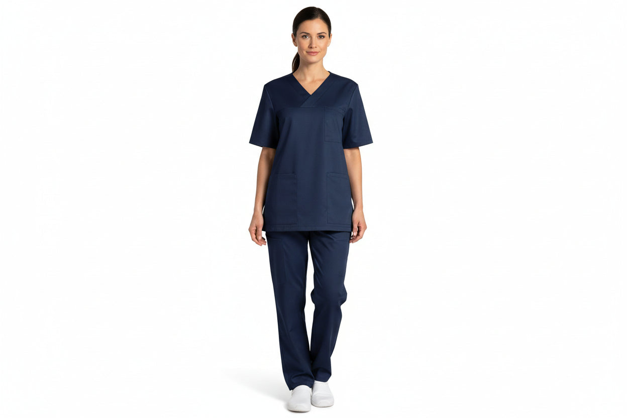 Nybo Navy Unisex HEART-tunika, andningsbar, komfort