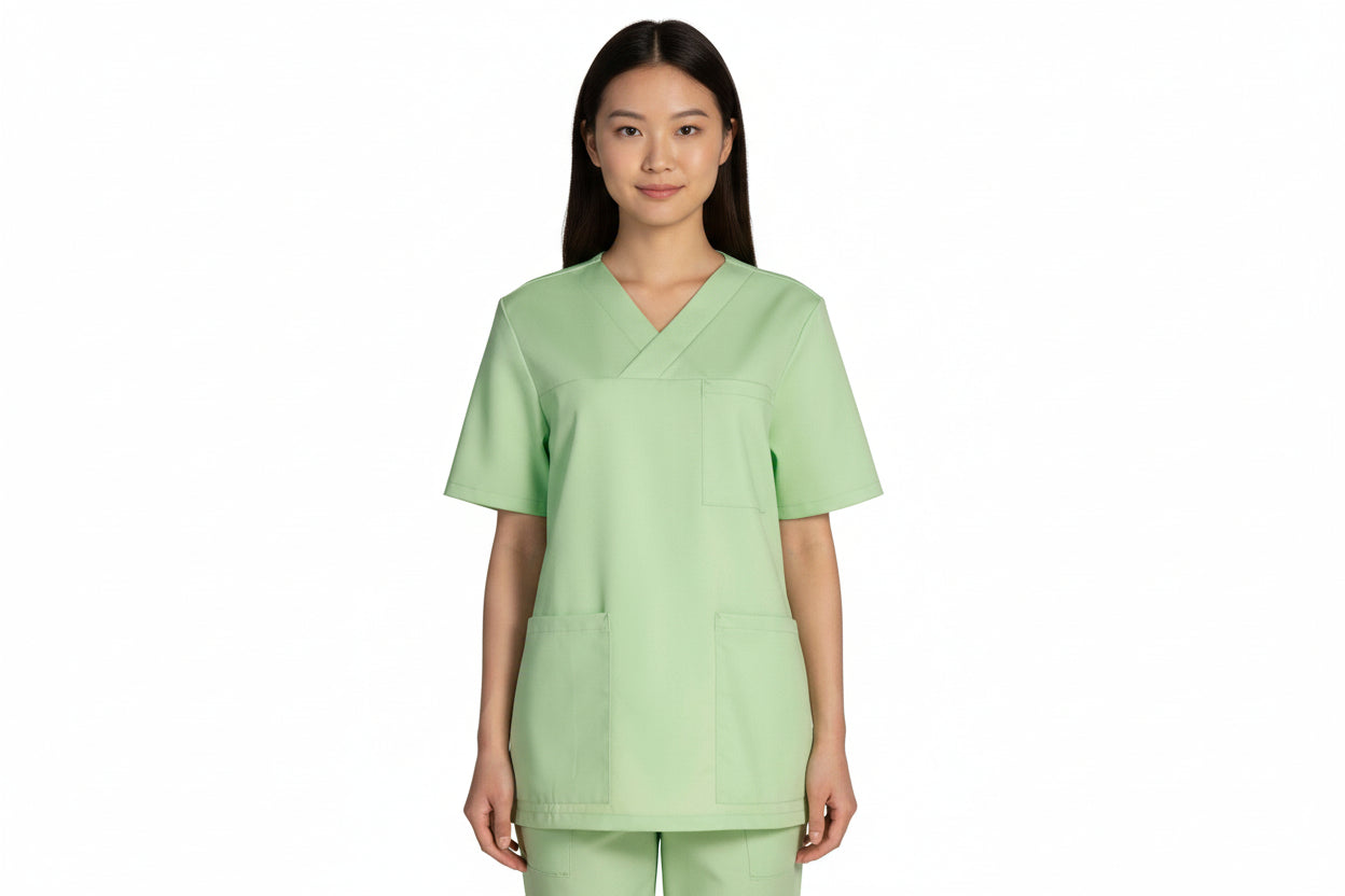 Nybo Ljusgrön Unisex HEART Busseronne, Andningsbar, Rymlig passform