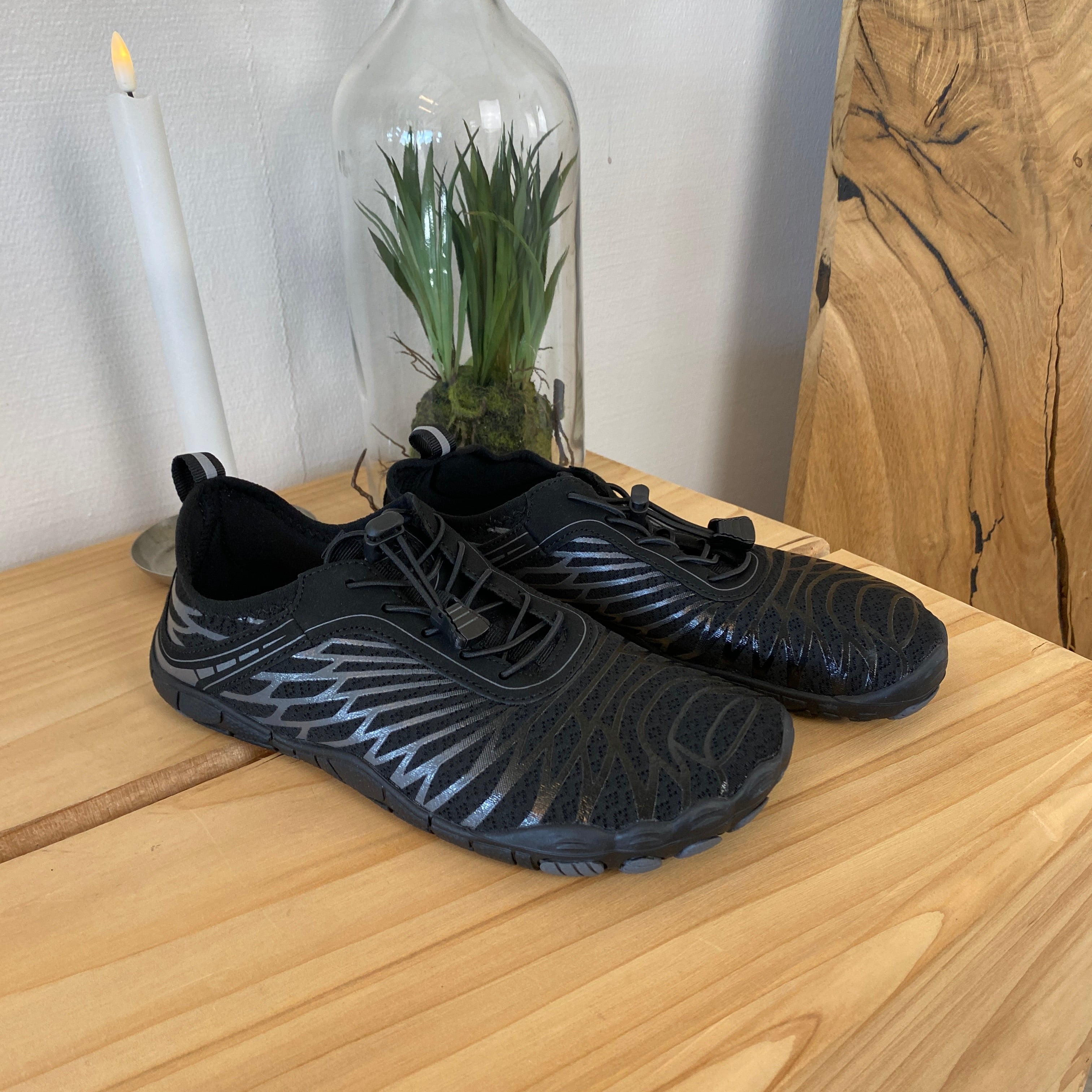 Barefoot-skor i svart