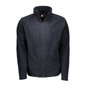 Nybo Navy Herrmikrofleececardigan — Shirts & Outdoort, antipilling och resår i nederkant