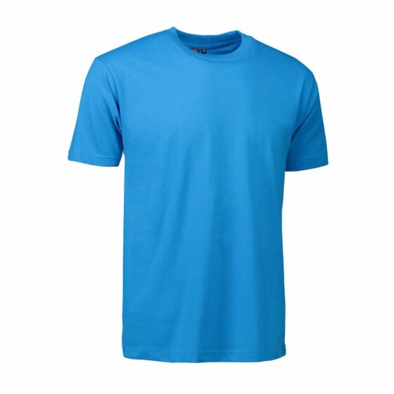 Nybo Turkos Herr Basic T‑shirt, Klassisk modell, Behåller formen