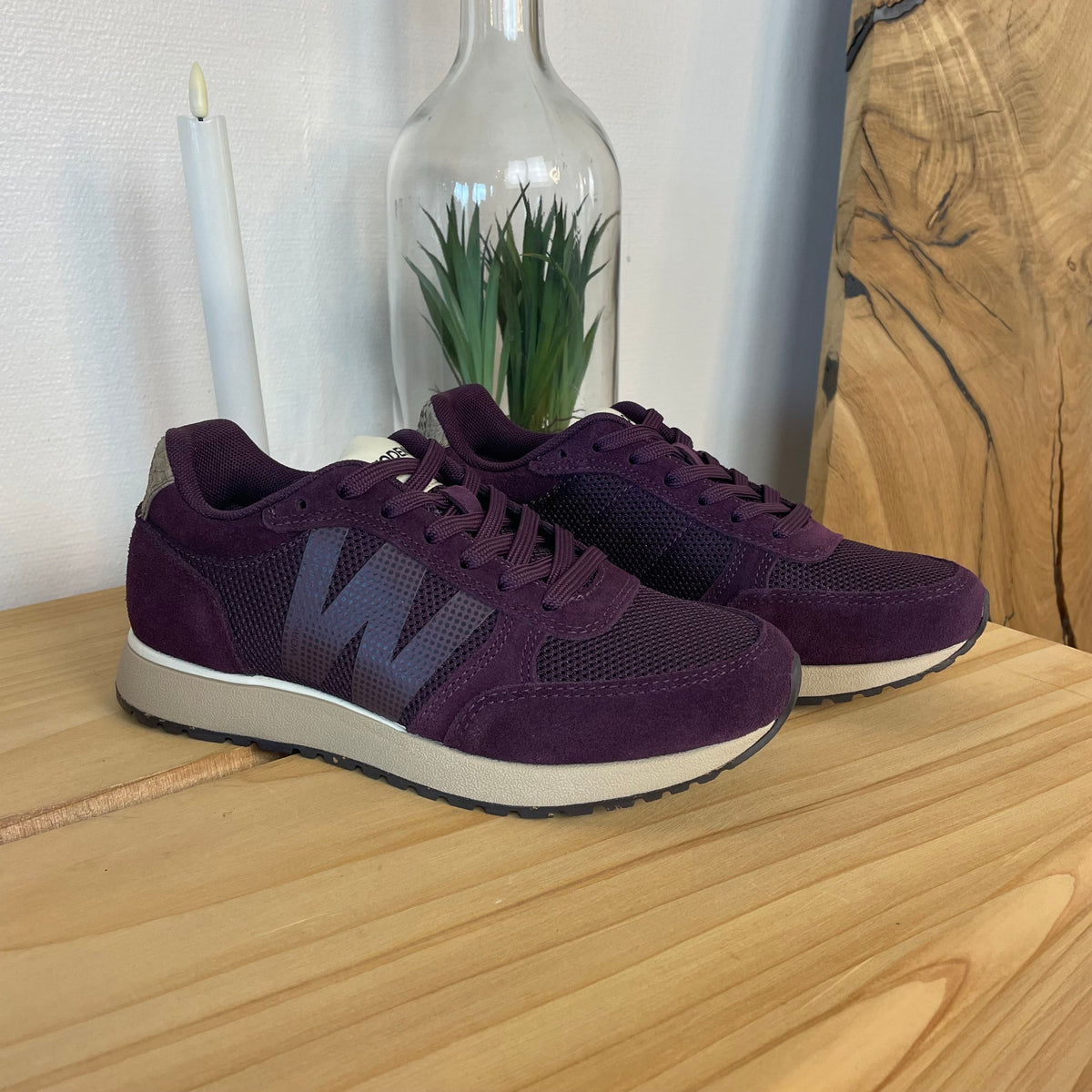 Woden Ydun Icon II – ljungfärgad sneaker med lätt och luftig komfort