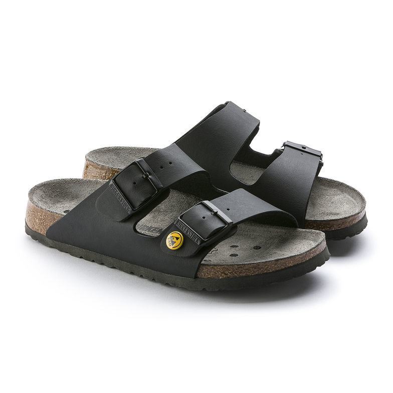Svart Arizona ESD-sandal från Birkenstock