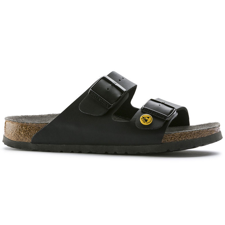 Svart Arizona ESD-sandal från Birkenstock
