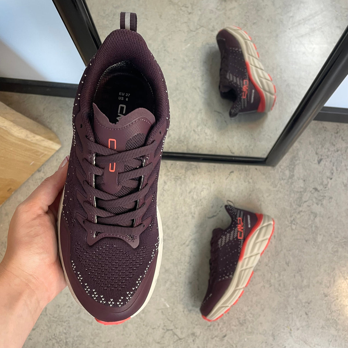 CMP Rahmsy WP – ljungfärgad vattentät sneaker med stötdämpning