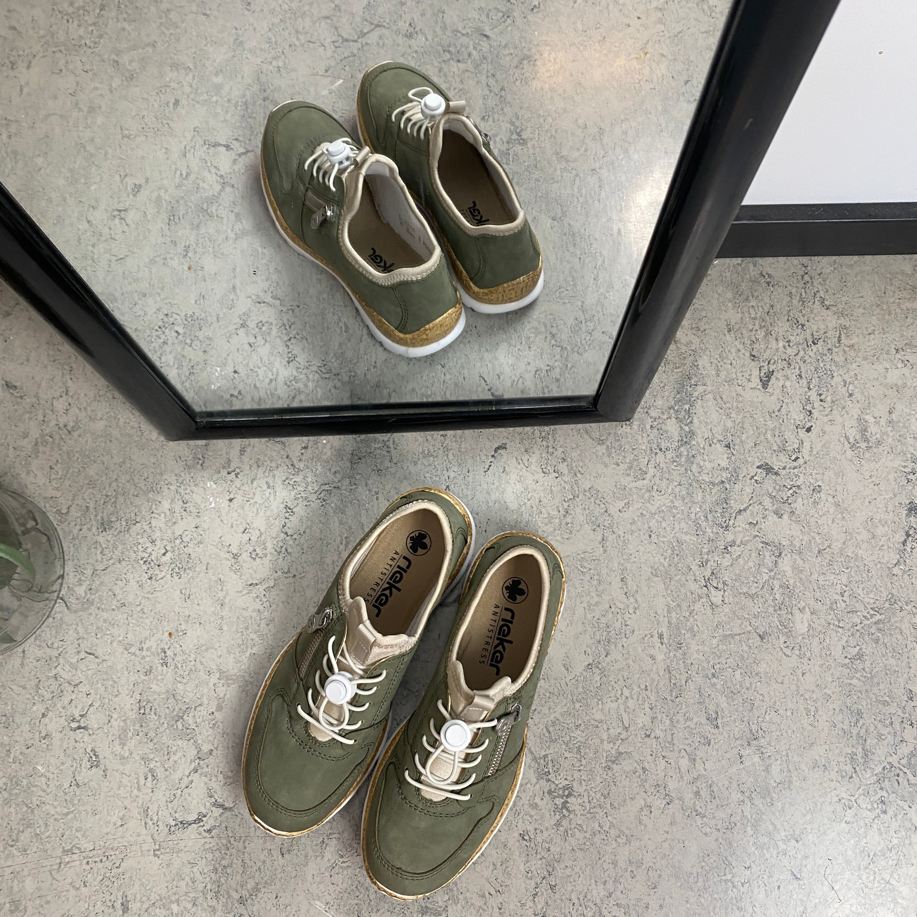 Rieker sneakers dam – grön