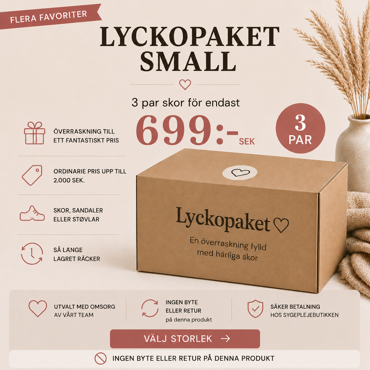 Lykkepakke Small