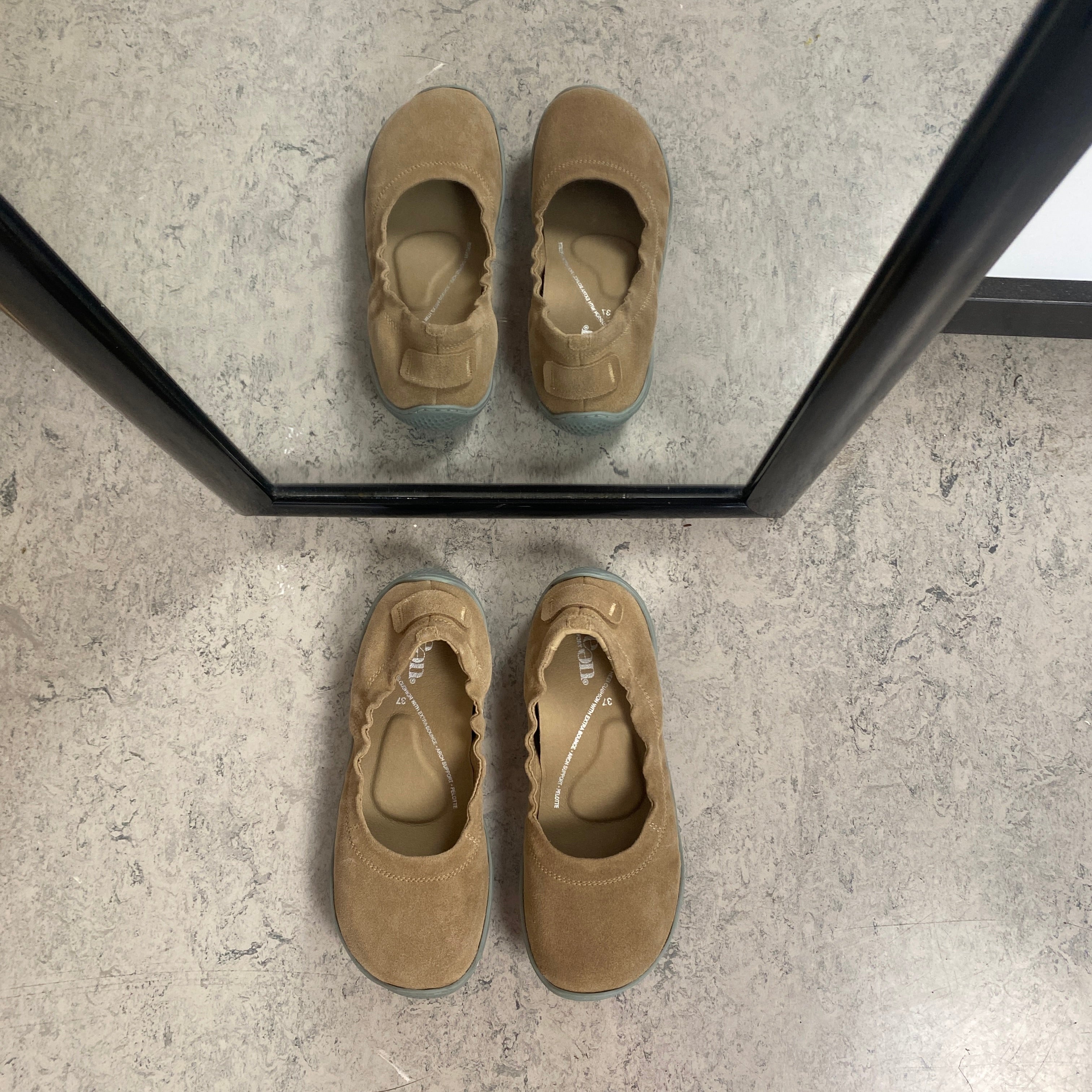 Green Comfort Leeds Lucca barfotsko sand – naturlig rörelse & flexibel komfort