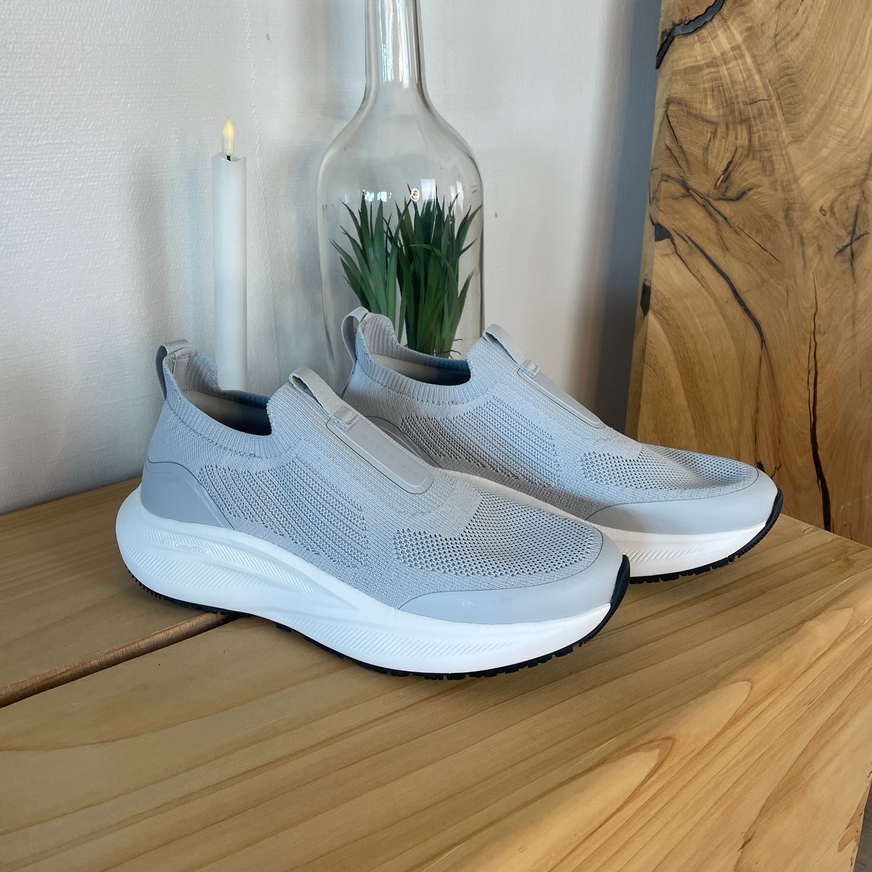 Slip-on arbetssko med maximal komfort & halksäker sula