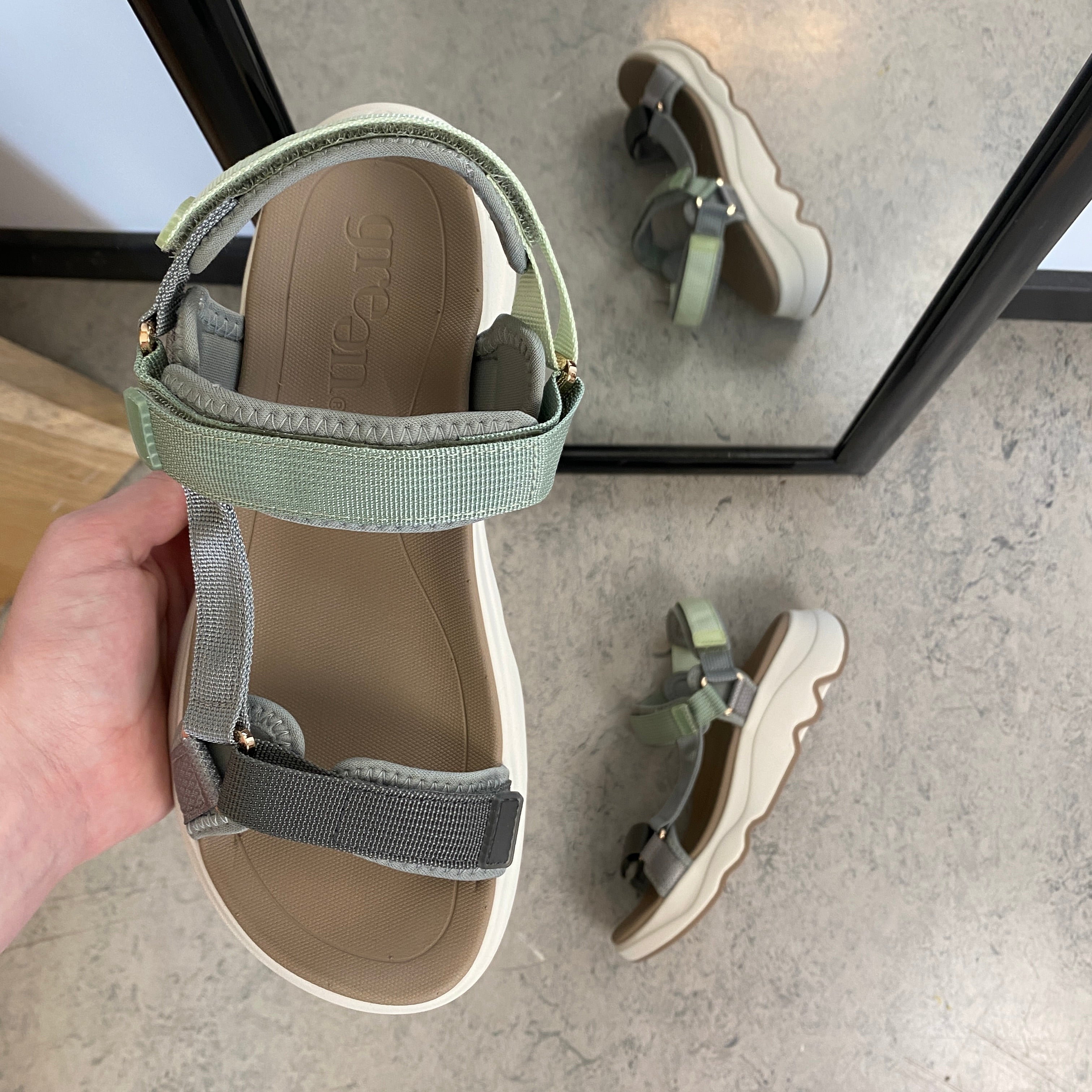 Green Comfort sandal – lätt och stötdämpande med optimalt stöd hela dagen