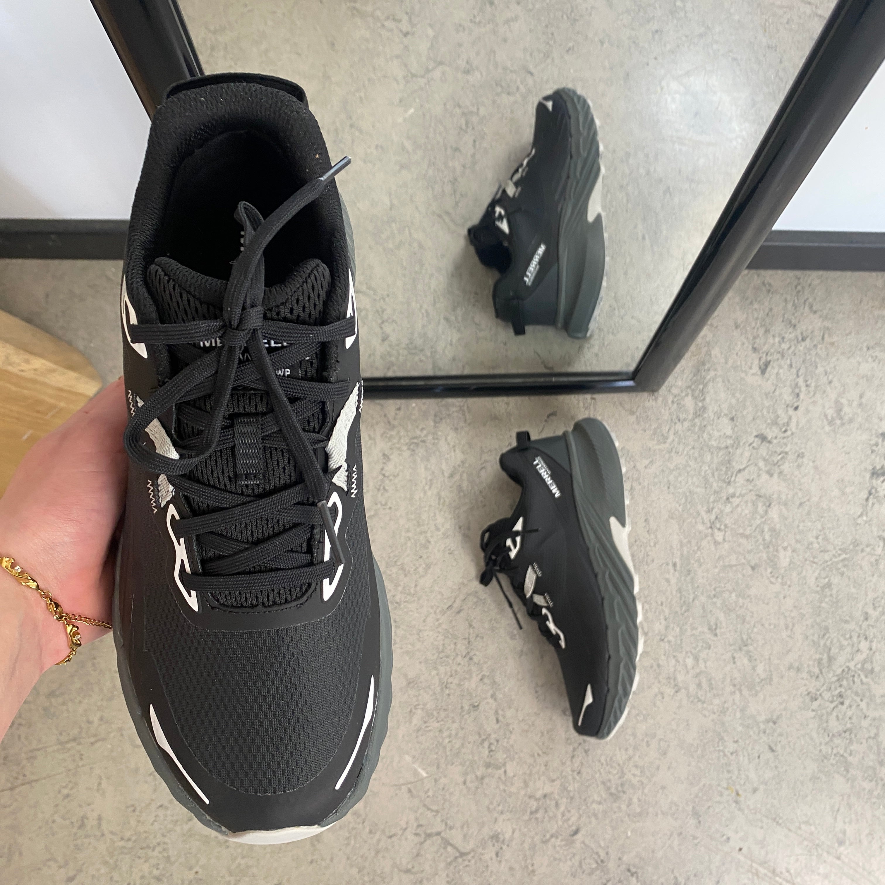 Merrell Agility Trail WP – vattentät vandringssko i svart