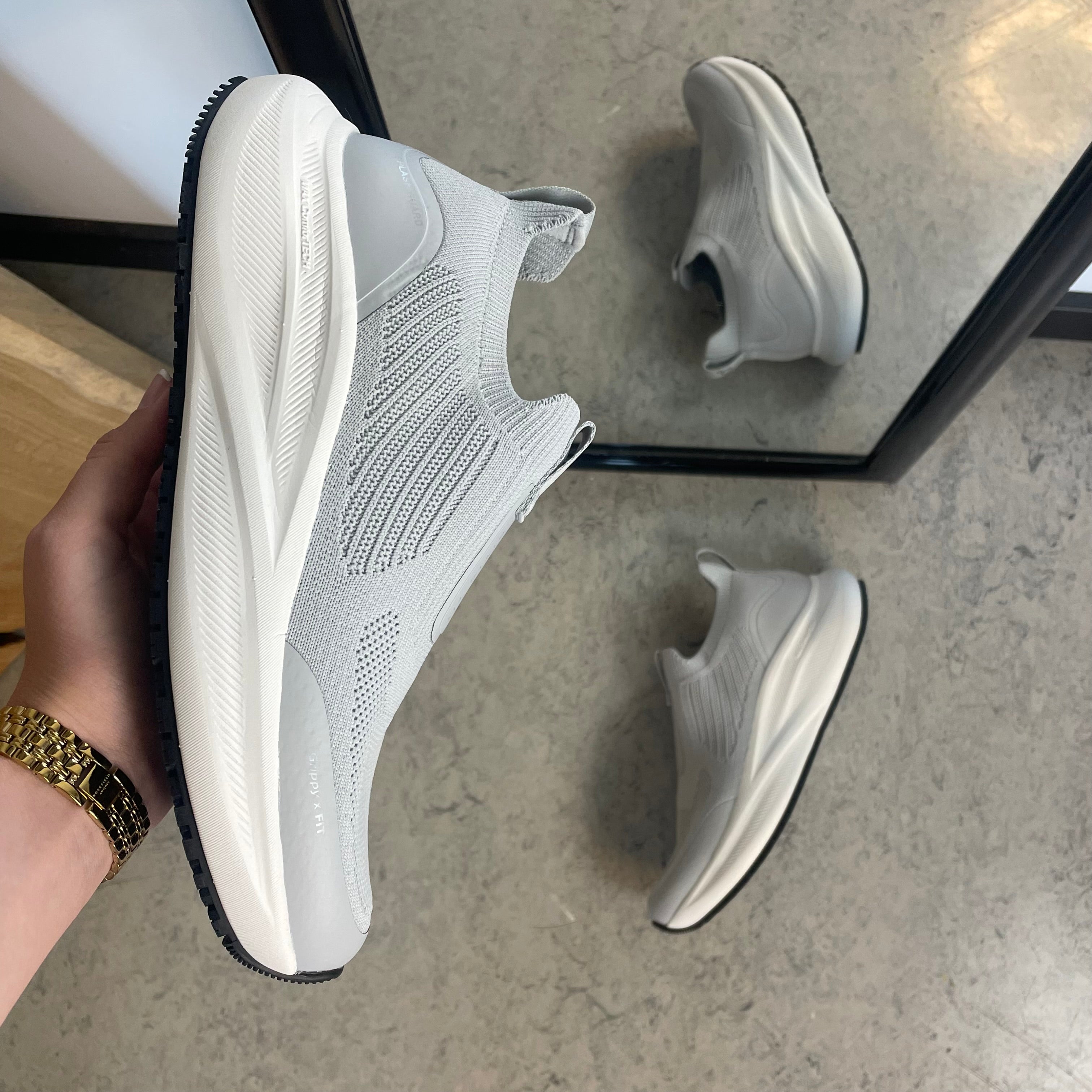 Slip-on arbetssko med maximal komfort & halksäker sula
