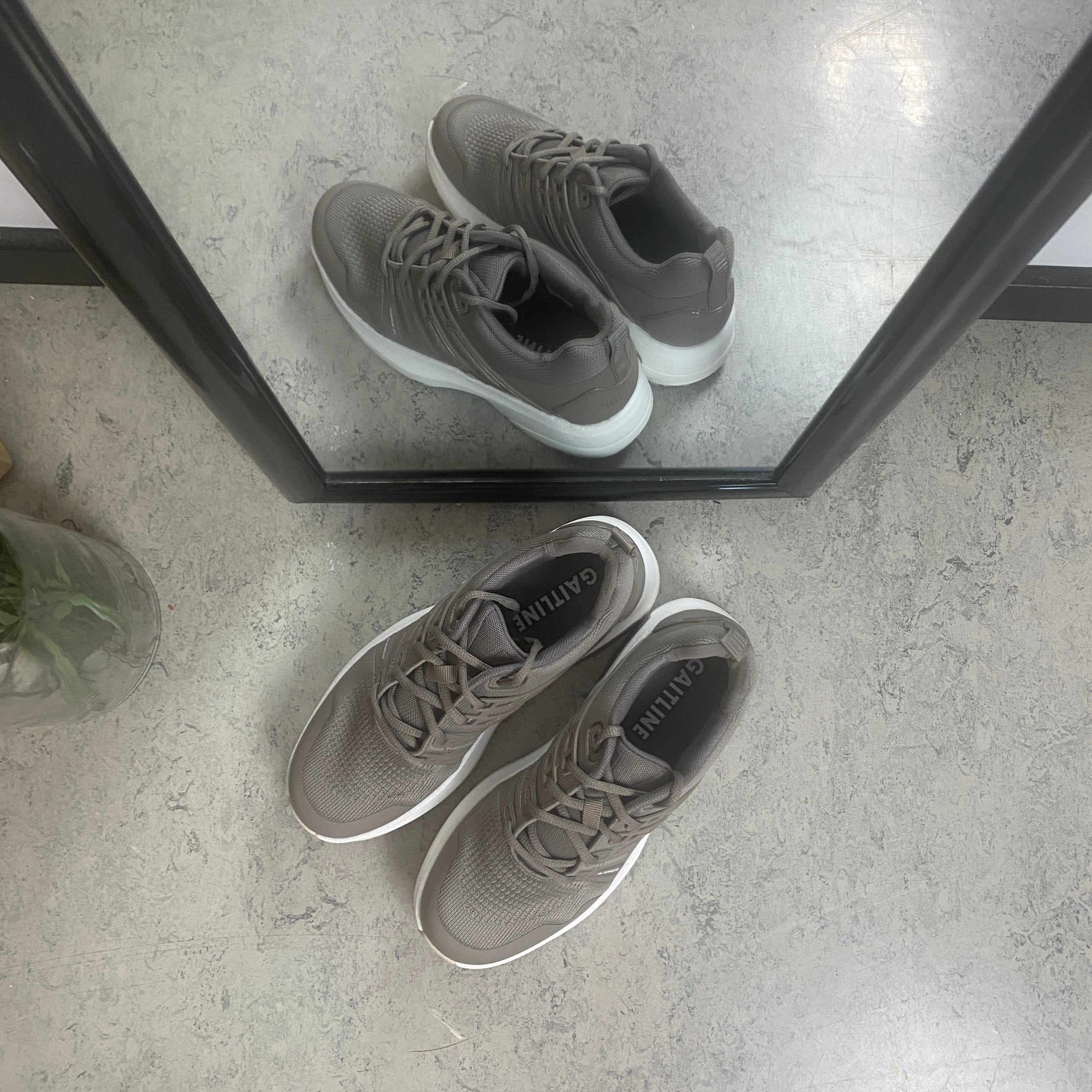 Gaitline Advance Lite – Stötdämpande komfort i beige med vit sula