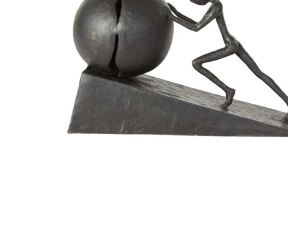 Du sliter i det, figur