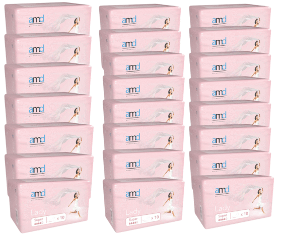 Lady extra inkontinensblöja – Storköp 24 Paket (240 st.)