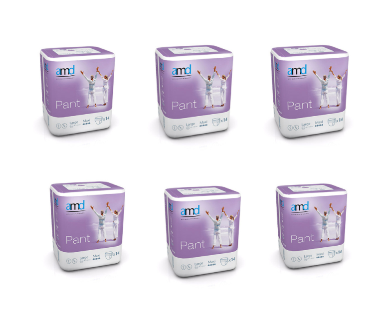 Byxblöja – Hög absorptionsförmåga, 14 st per förpackning – Storköp 6 förpackningar (84 st)