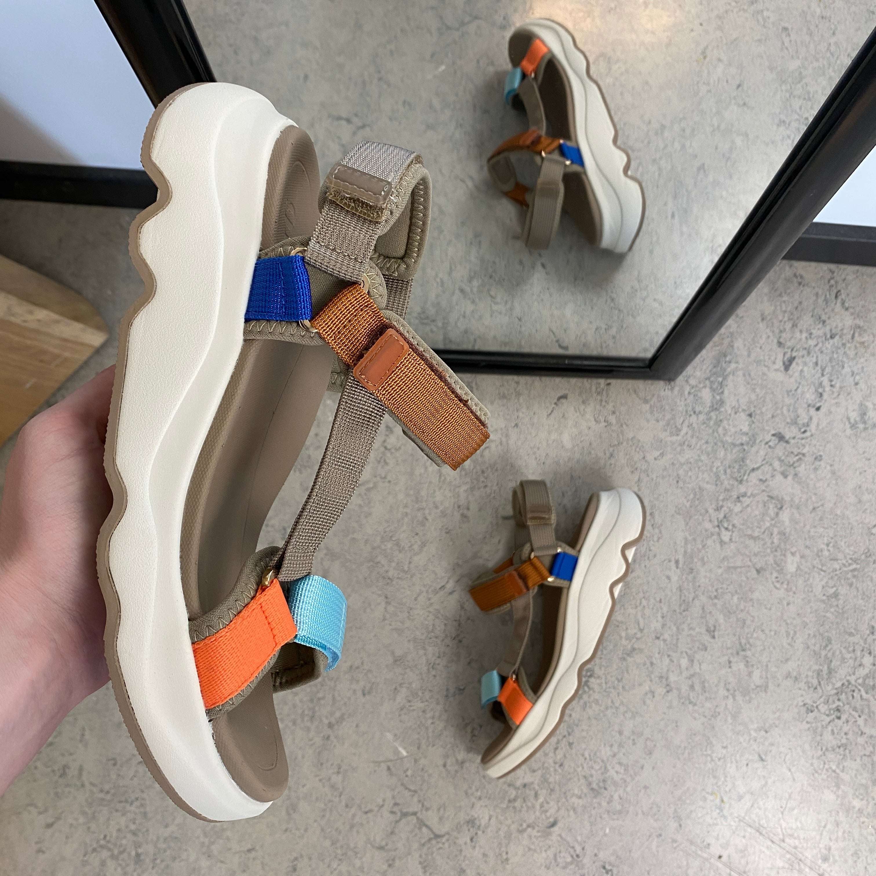 Green Comfort sandal - lätt, stötdämpande sandal med optimalt stöd hela dagen