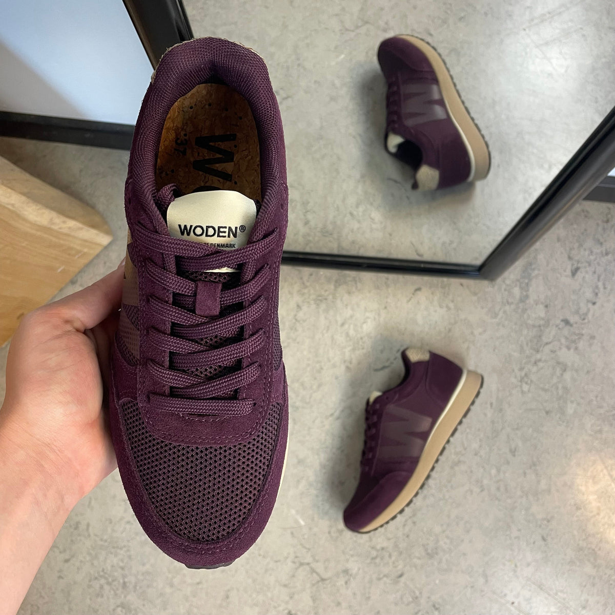 Woden Ydun Icon II – ljungfärgad sneaker med lätt och luftig komfort