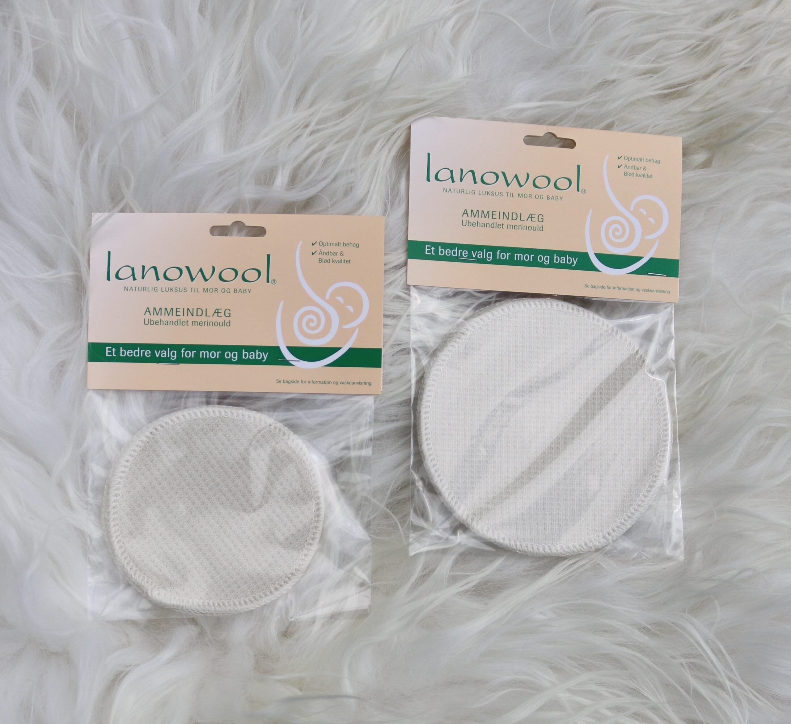 Lanowool amningsinlägg 12 cm (normal)
