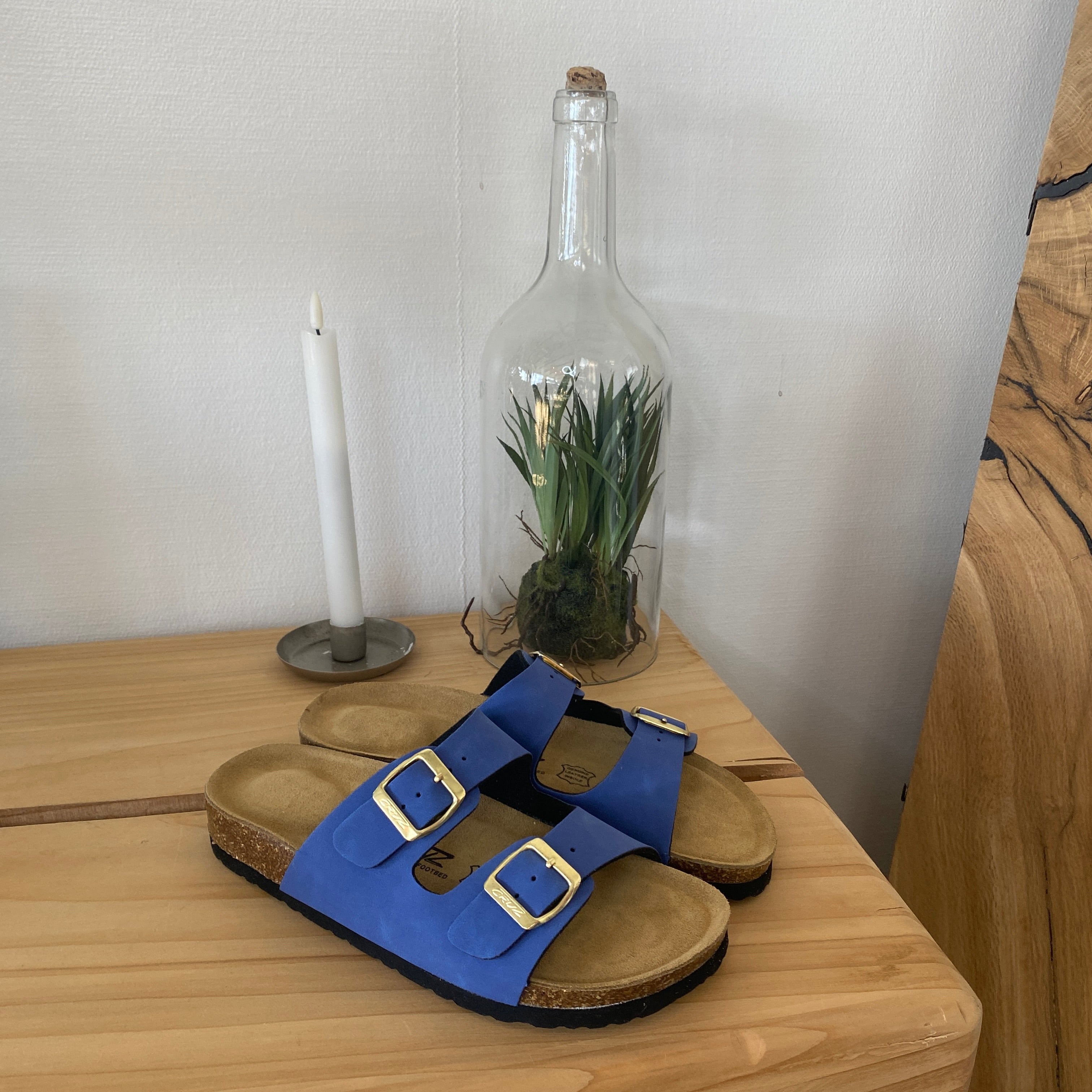 Cruz slip-on sandal – blå