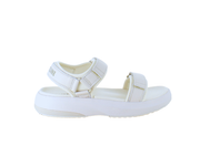Gaitline sandal – vit med vit sula & SGL Technology™