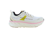 Andningsbara Endurance Comfortfit-sneakers med rosa detaljer