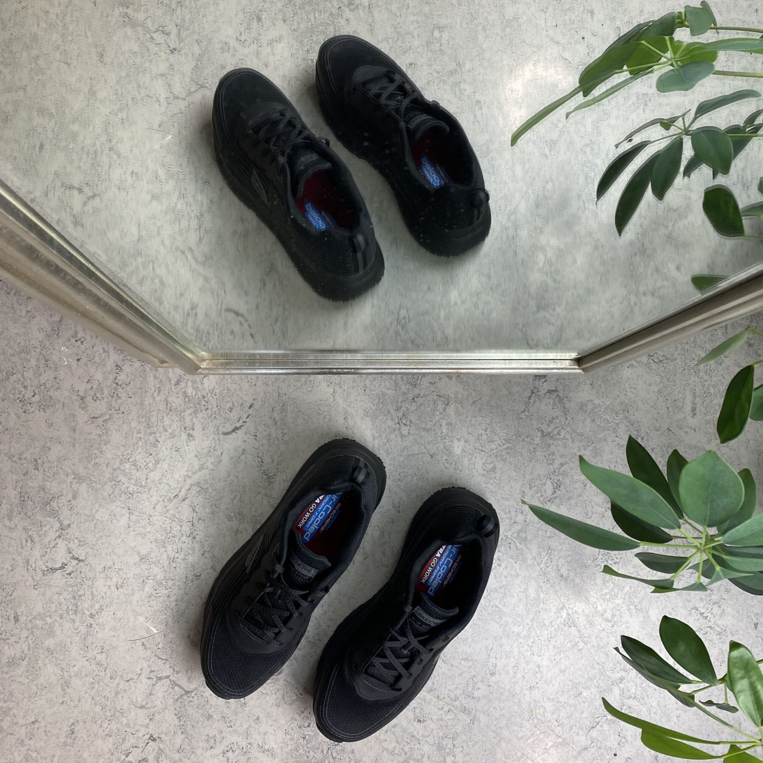 Herr Skechers Work med Max Cushioning-sulor