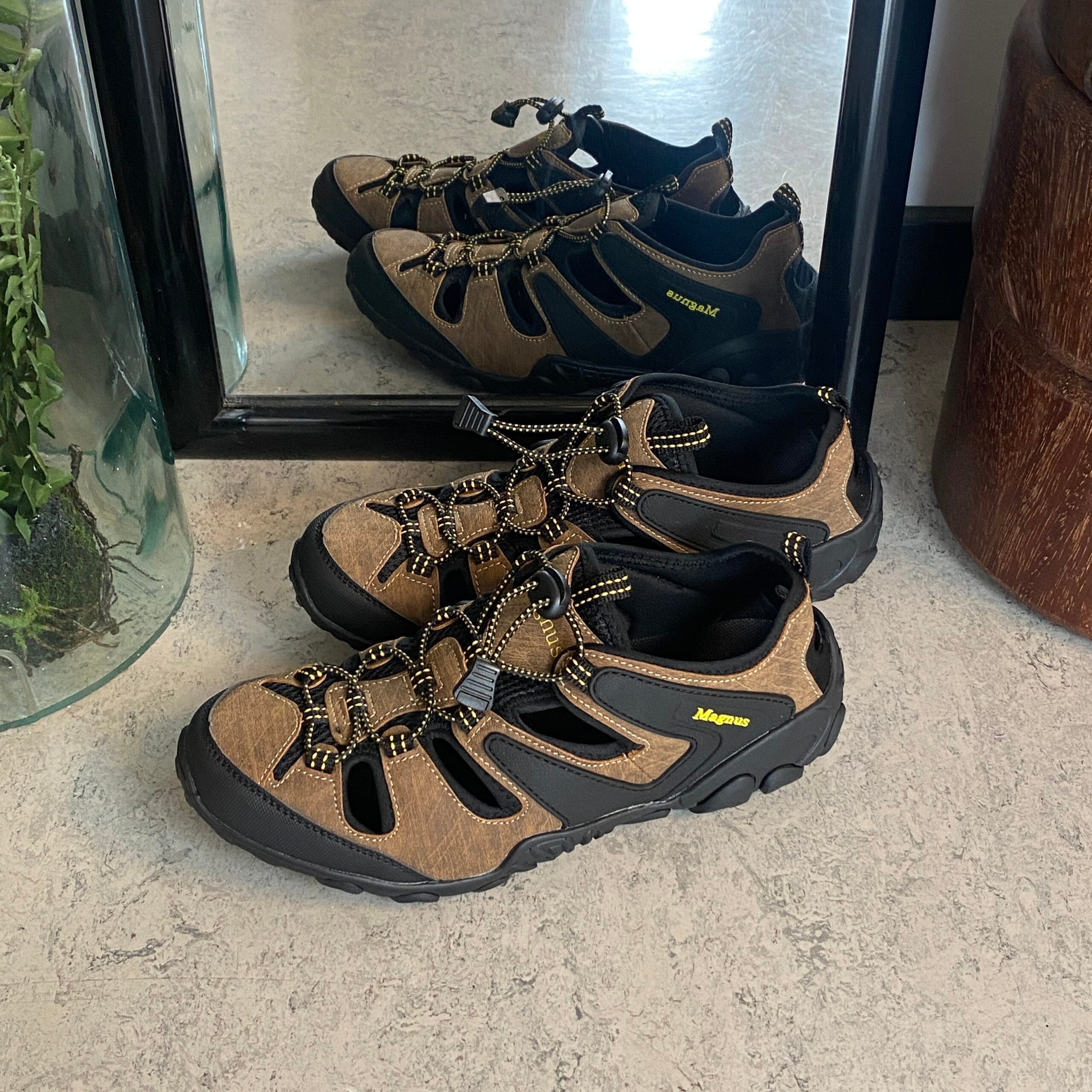 Friluftssandal för herr, brun