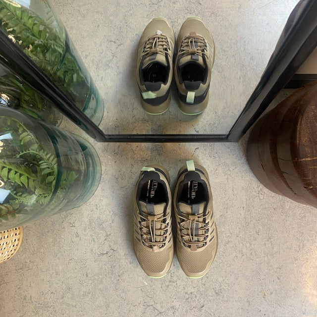 Vattentät vandringssko för dam i brun från Green Comfort