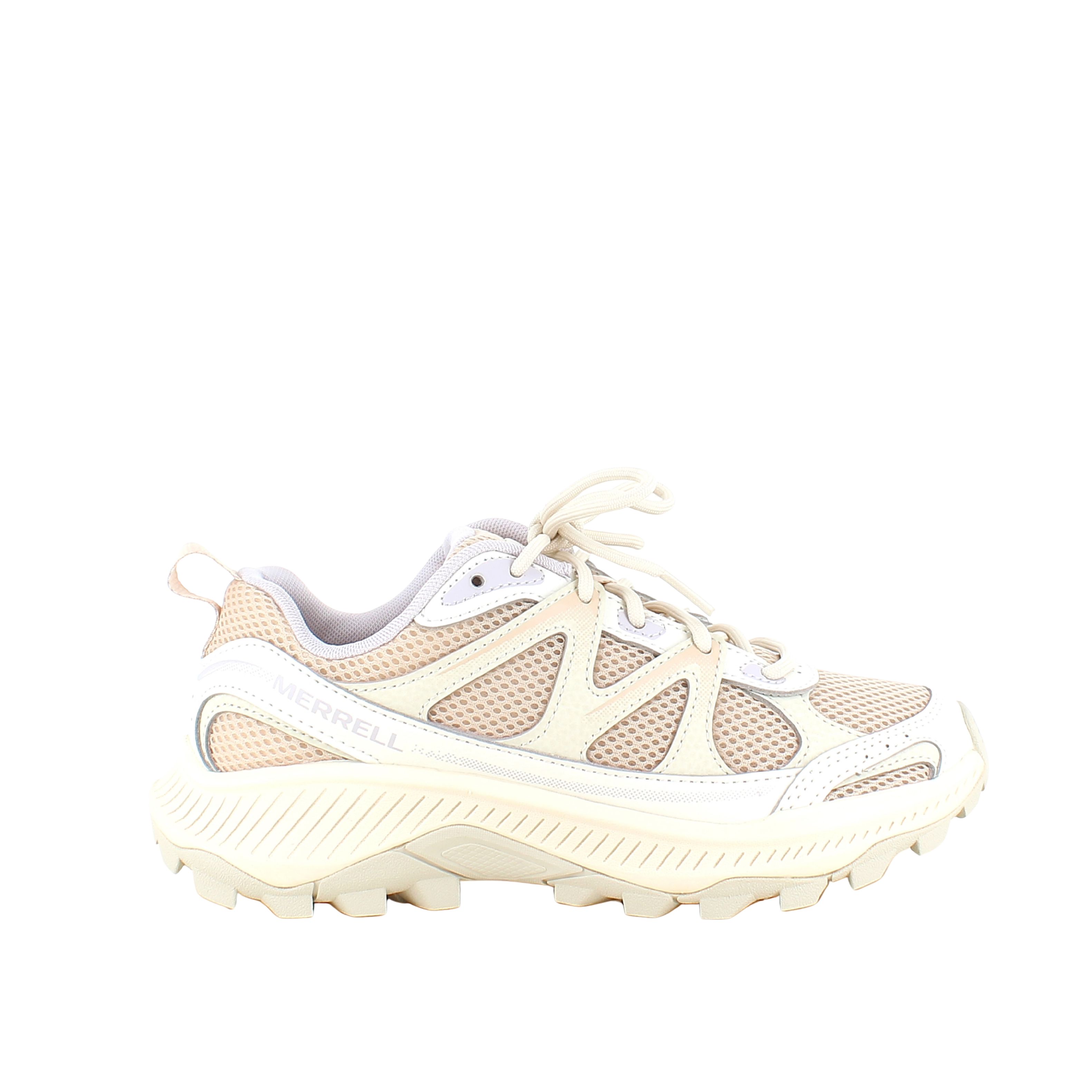 Bekväm och robust Merrell vandringssko i beige