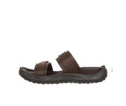 Brun slip-on sandal för dam från MBT med ergonomisk innersula