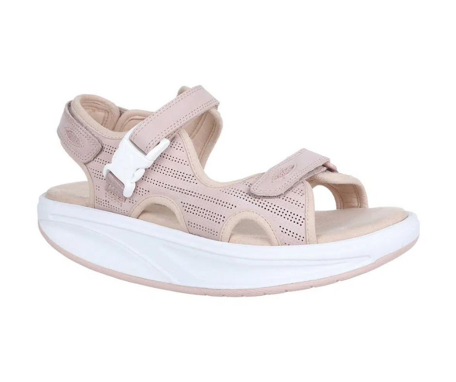 MBT Kisumu 3S Rose Smoke – klassisk sandal