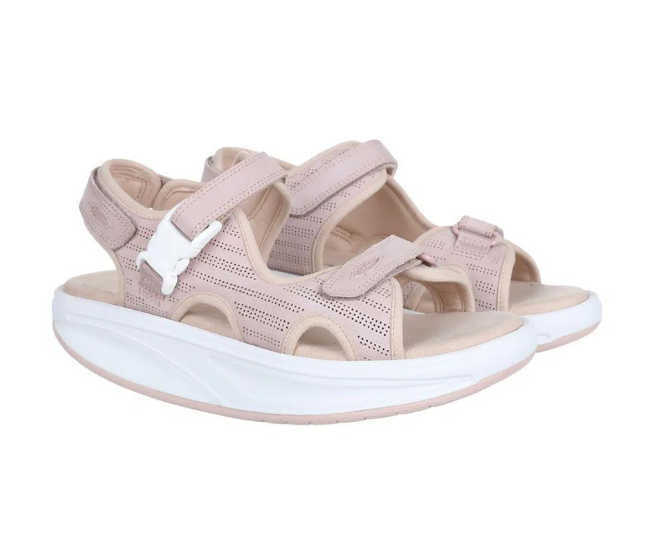 MBT Kisumu 3S Rose Smoke – klassisk sandal