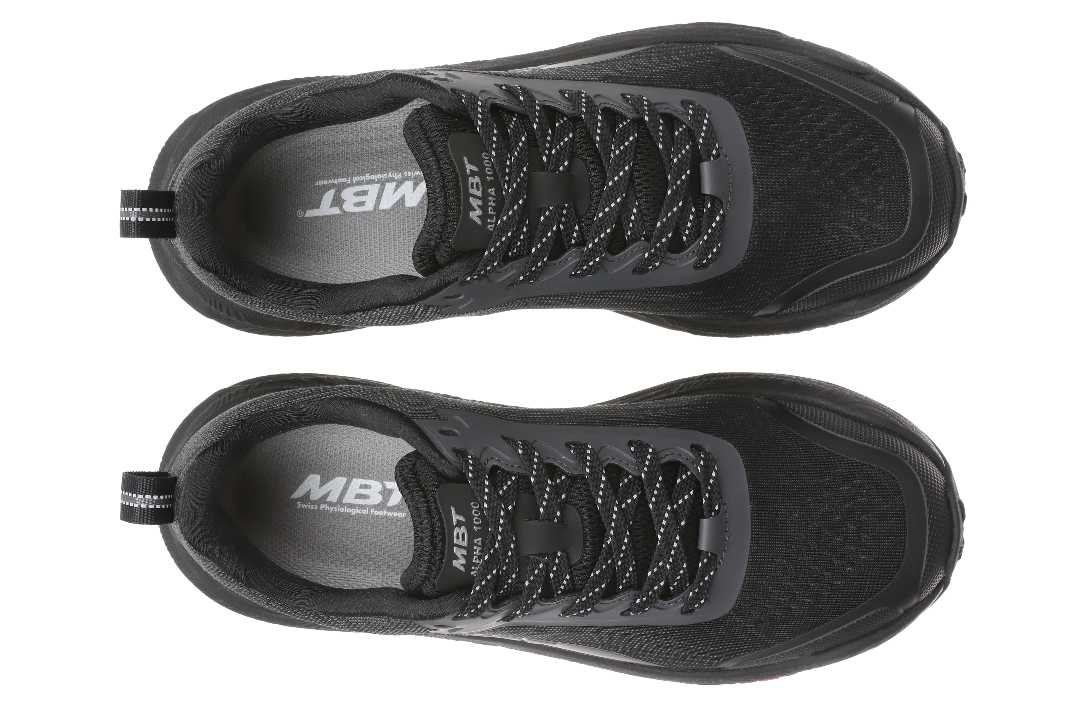 MBT Alpha 1000 Black – outdoor-sneakers med stöd & extra grepp