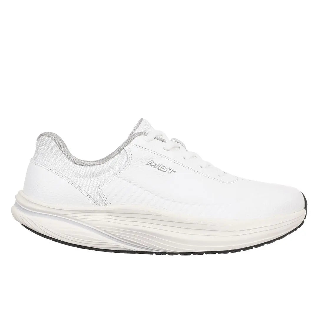 M3600X White – Vita komfortsneakers med Slip & Fit