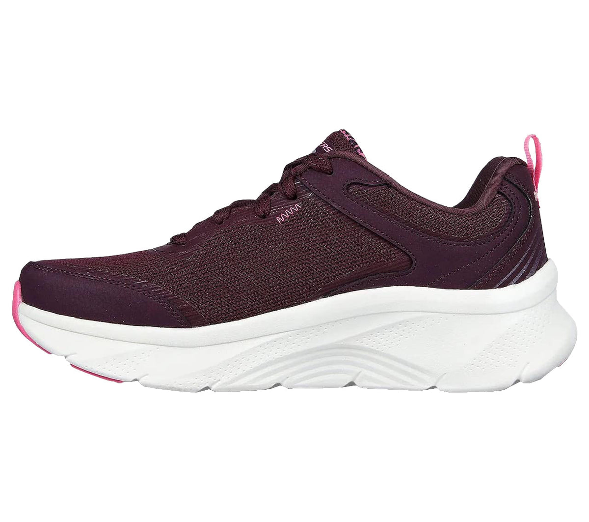 Bordeaux snörskor med Arch Fit från Skechers