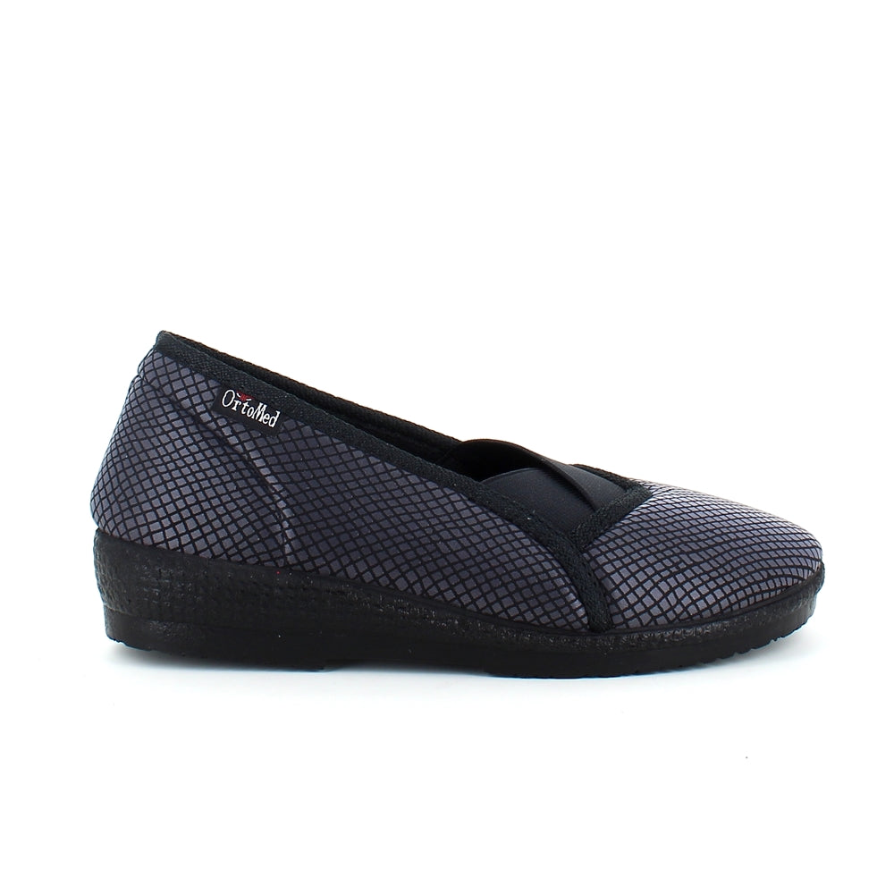 Bred slip-on-sko från Ortomed