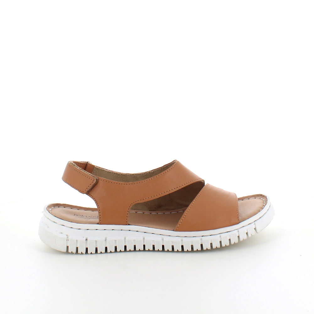 Mjuk brun lädersandal från Relaxshoe