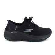 Slip-ins från Skechers med snörning och Max Cushion-sula