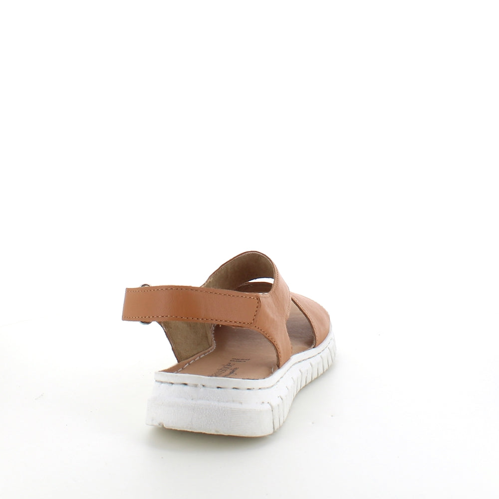 Mjuk brun lädersandal från Relaxshoe