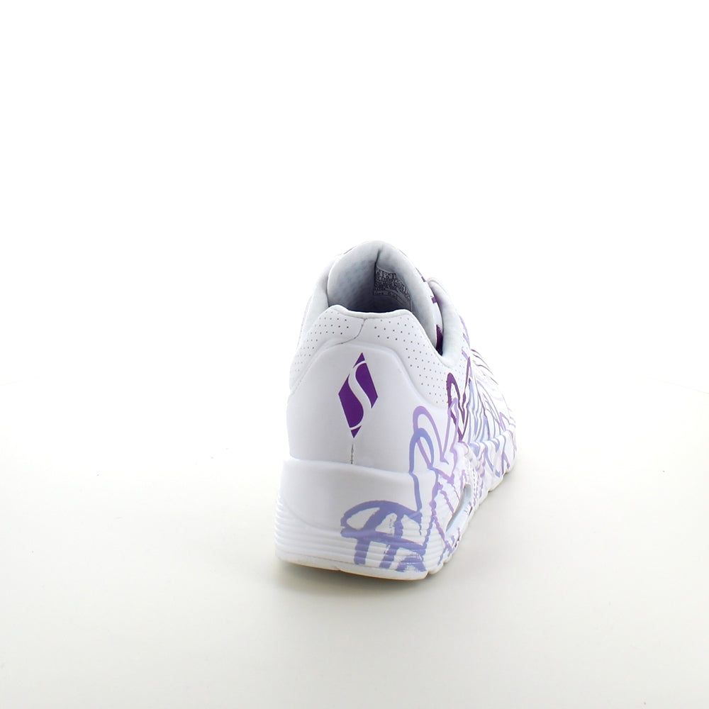Lila hjärtskor från Skechers