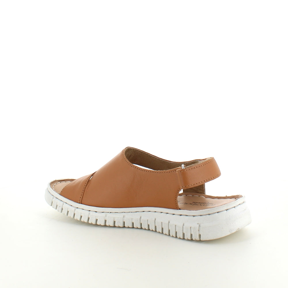 Mjuk brun lädersandal från Relaxshoe