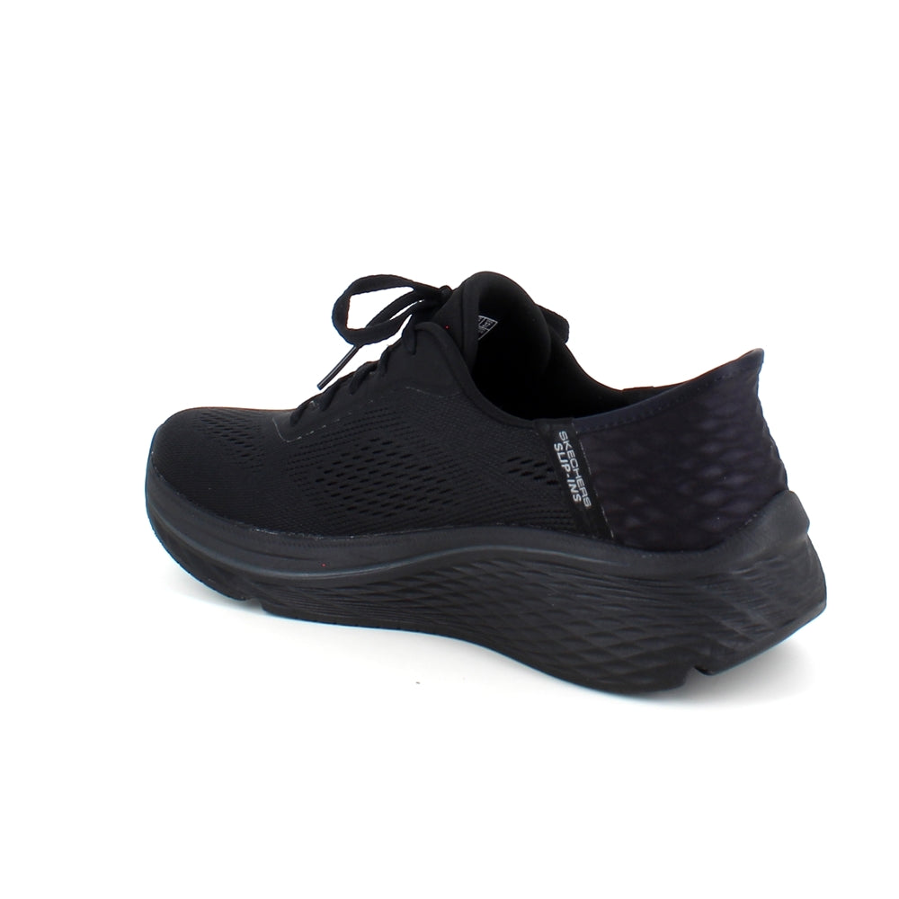 Slip-ins från Skechers med snörning och Max Cushion-sula