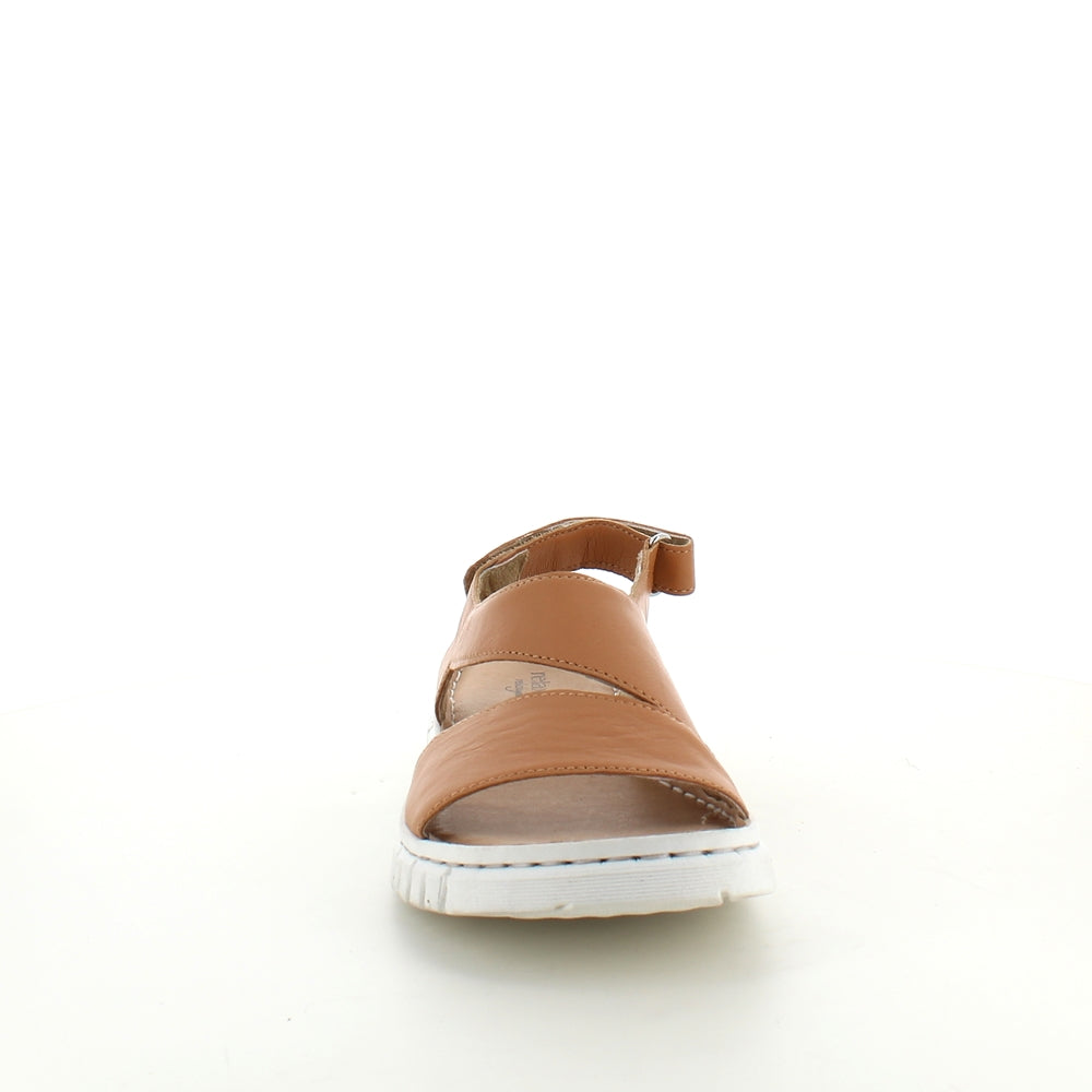 Mjuk brun lädersandal från Relaxshoe