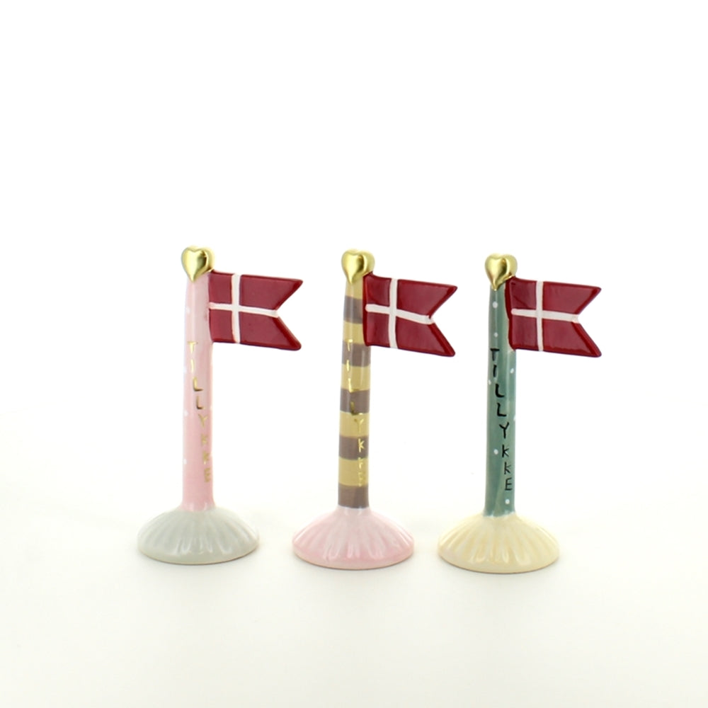 Grattis, låt oss fira dig, flagga 14 cm