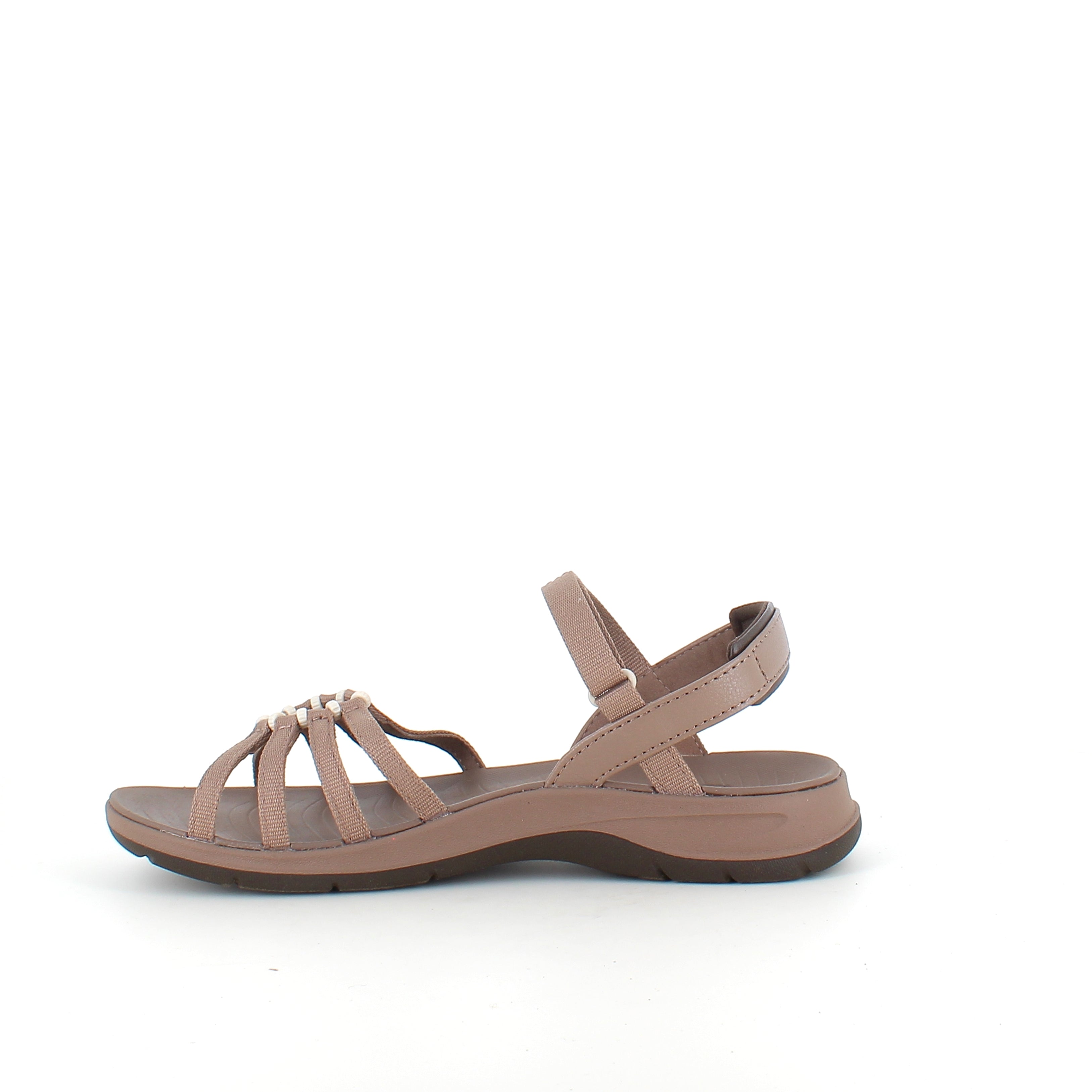 Brun Teva Tirra Traveler-sandal – lätt, med hålfotsstöd och perfekt passform